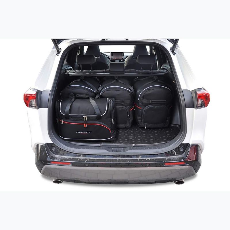 KJUST Toyota Rav4 2018+ 5 csomagtartó táska szett fekete. 17