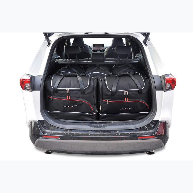 KJUST Toyota Rav4 2018+ 5 csomagtartó táska szett fekete. 13