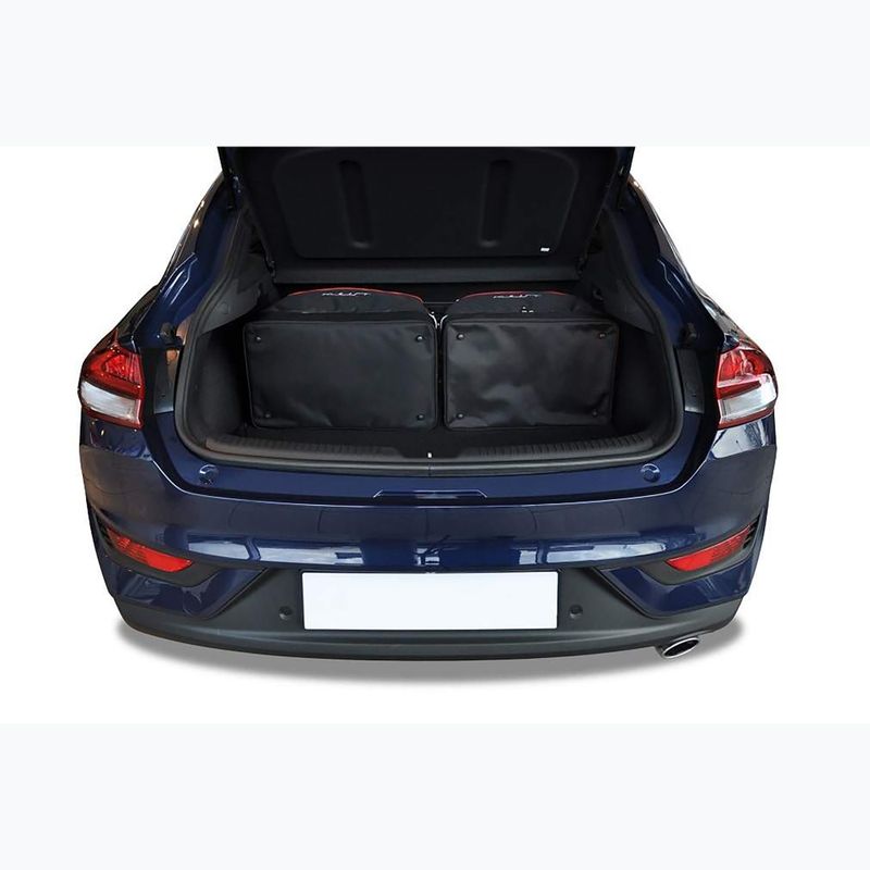 KJUST csomagtartó táska szett Hyundai I30 Fastback 2017+ 4 db fekete 15