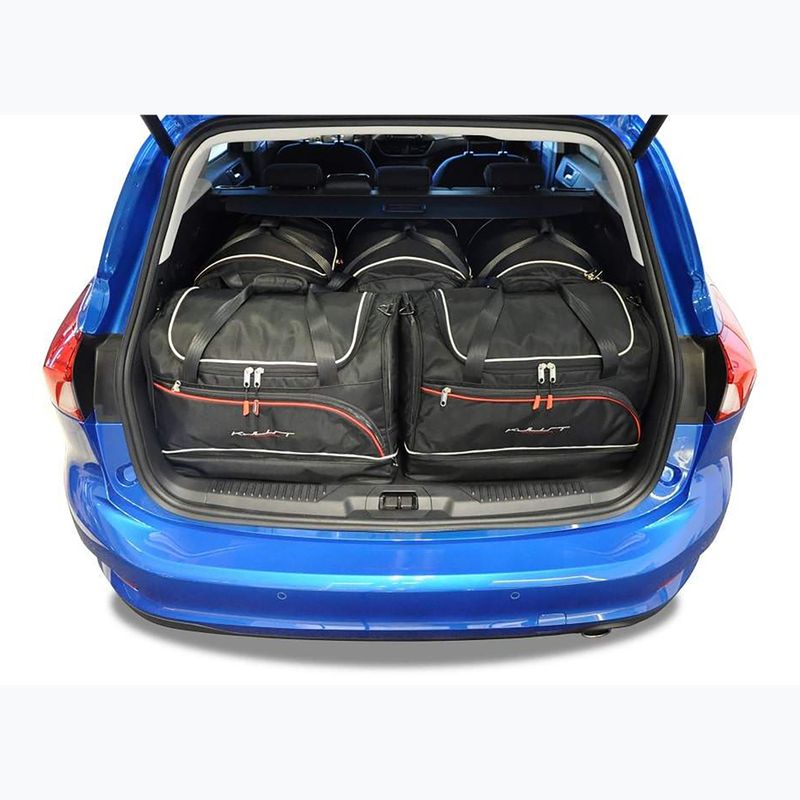 KJUST Ford Focus kombi táskakészlet 2018+ 5 db fekete 14