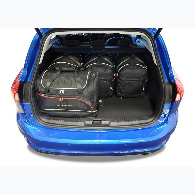 KJUST Ford Focus kombi táskakészlet 2018+ 5 db fekete 15