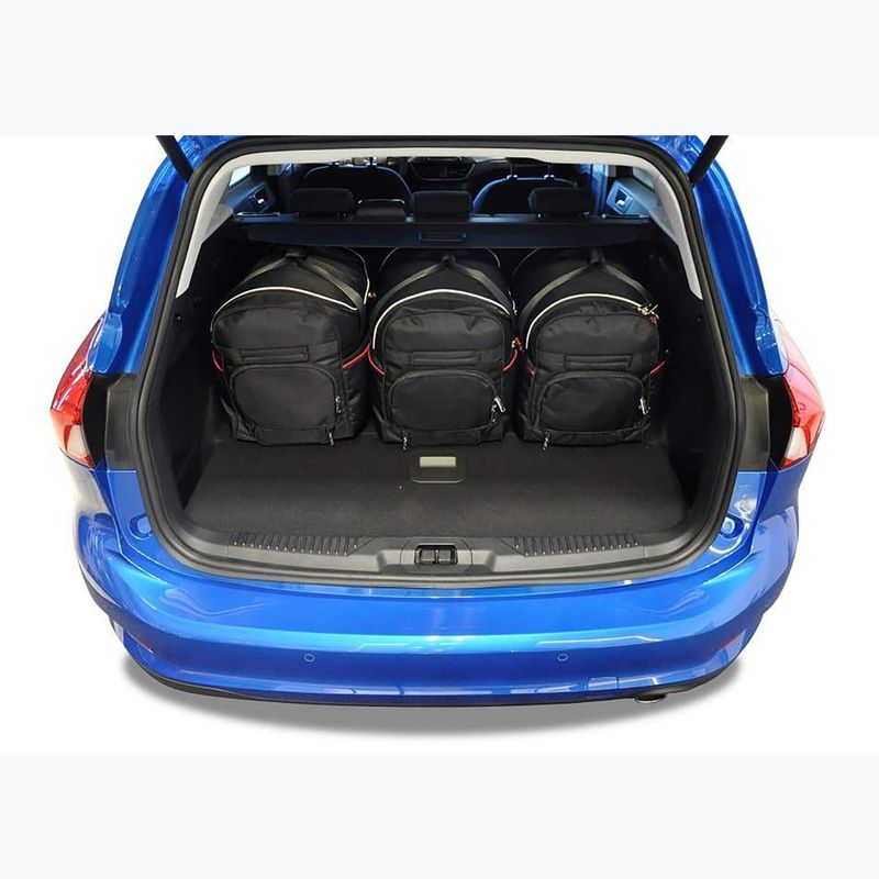 KJUST Ford Focus kombi táskakészlet 2018+ 5 db fekete 16