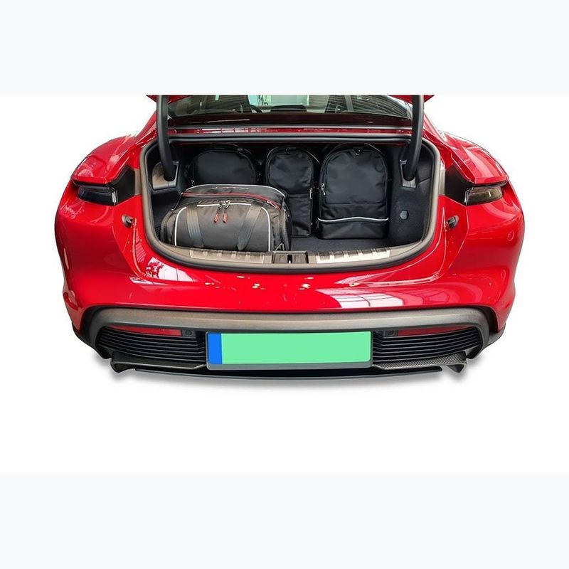 KJUST Porsche Taycan 2019+ 5 csomagtáska szett fekete. 12