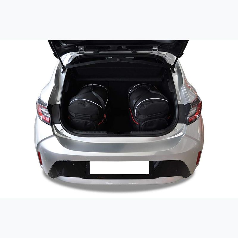 KJUST Toyota Corolla Hatchback 2019+ 3 csomagtáska szett fekete. 15