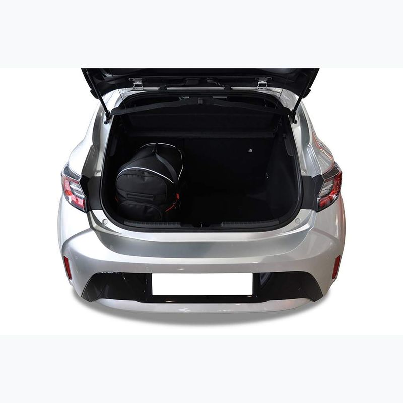 KJUST Toyota Corolla Hatchback 2019+ 3 csomagtáska szett fekete. 16