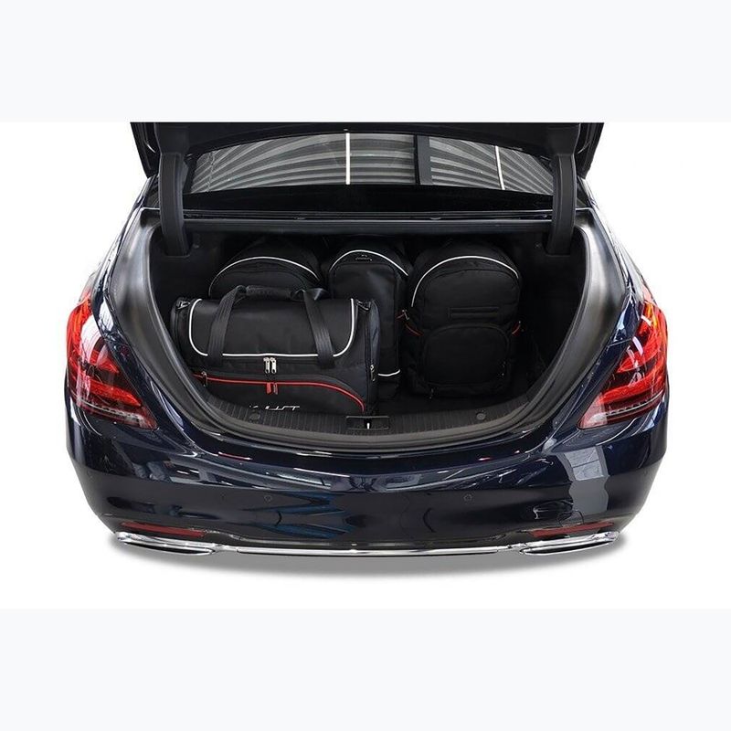 KJUST Mercedes-Benz S 2013-2020 csomagtartó táska készlet 5 db fekete 14