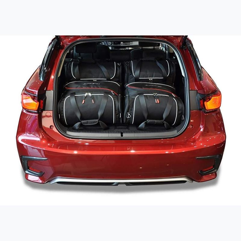 KJUST Lexus Ct 2010-2021 csomagtartó táska szett 4 db fekete 12