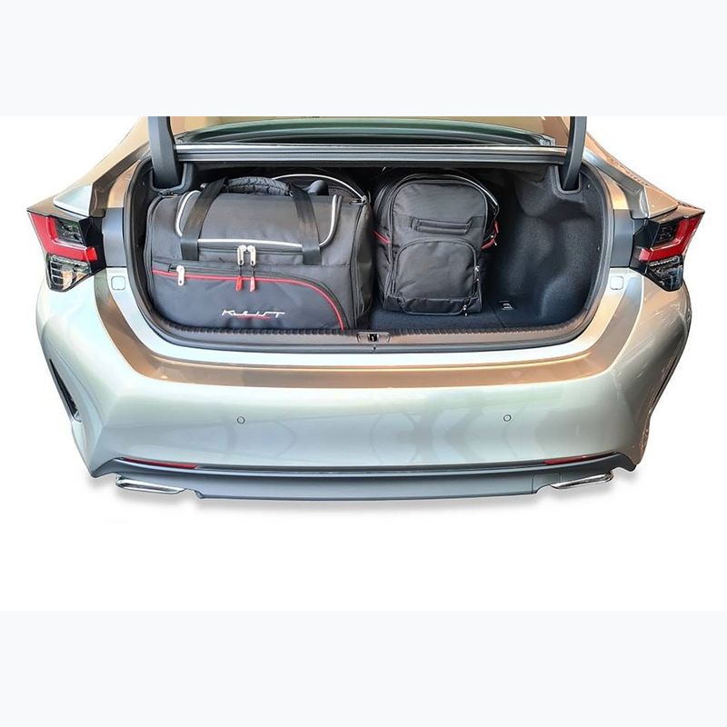 KJUST Lexus Rc csomagtartó táska szett 2015-2021 4 db fekete. 15