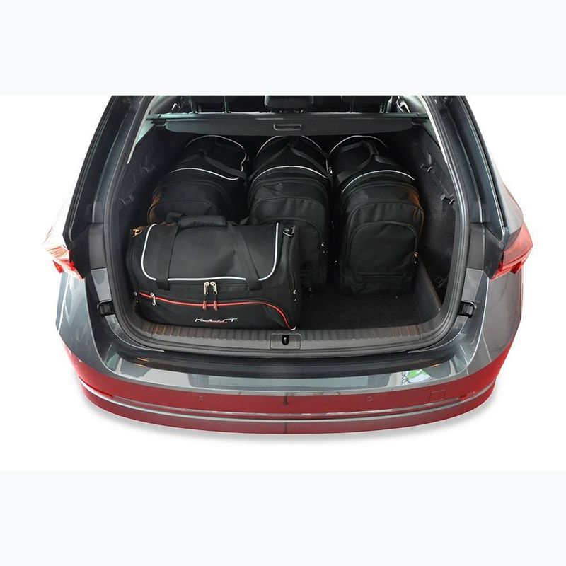 KJUST Skoda Octavia Combi 2020+ 5 csomagtartó táska szett fekete. 12