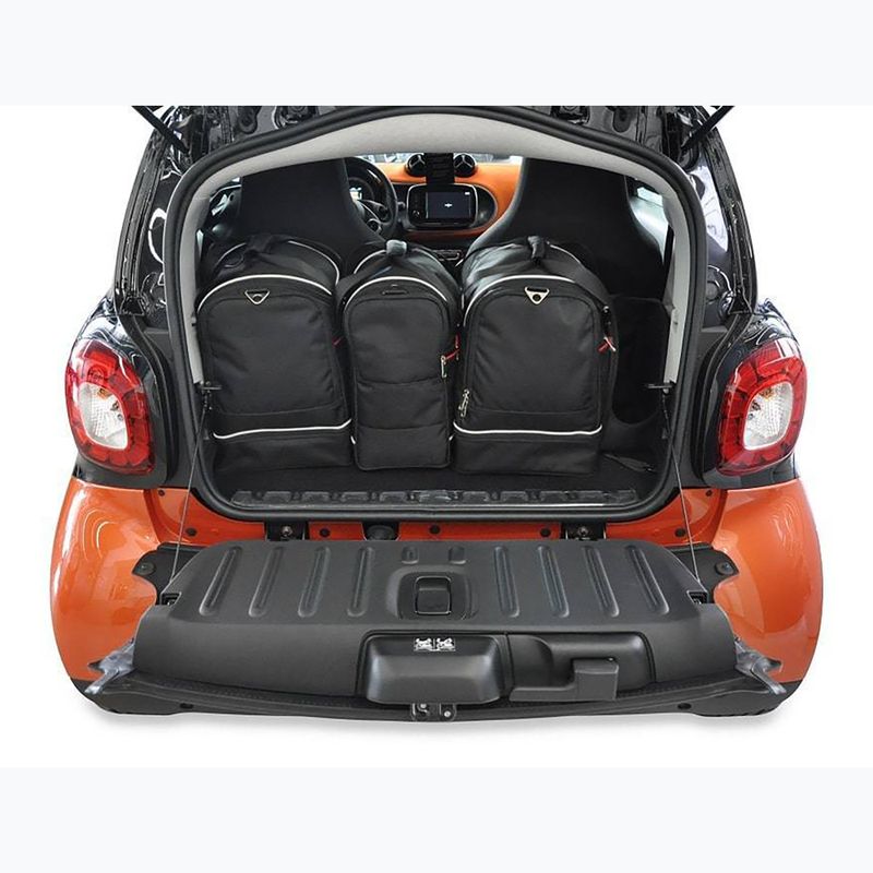 KJUST Smart Fortwo Coupe Ev 2020+ 3 csomagtartó táska szett fekete. 14