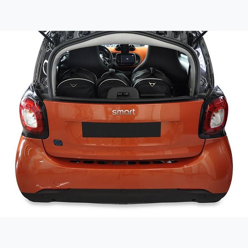 KJUST Smart Fortwo Coupe Ev 2020+ 3 csomagtartó táska szett fekete. 17