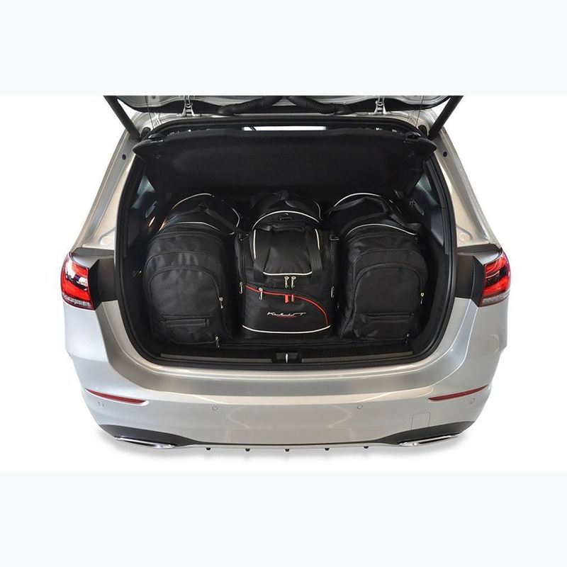 KJUST Mercedes-Benz B csomagtartó táska szett 2016+ 4 db fekete. 13