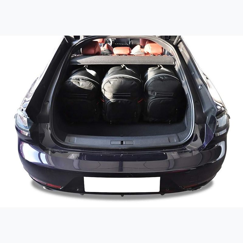 KJUST csomagtáska szett Peugeot 508 Hybrid Phev 2019+ 5 db fekete. 15