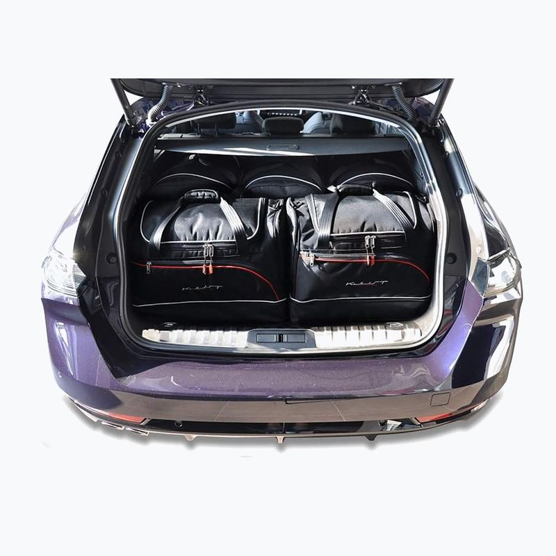 KJUST csomagtáska szett Peugeot 508 Sw Hybrid Phev 2019+ 5 db fekete. 11