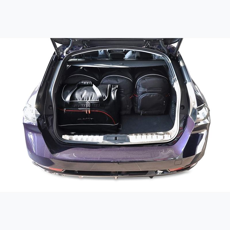 KJUST csomagtáska szett Peugeot 508 Sw Hybrid Phev 2019+ 5 db fekete. 12