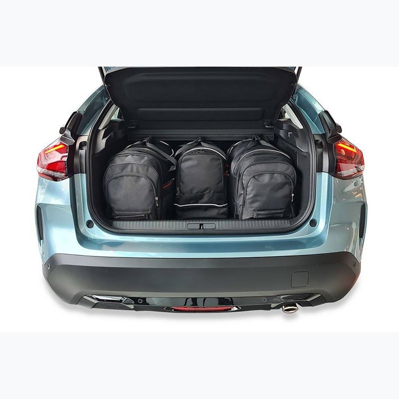 KJUST csomagtartó táska szett Citroen C4 Suv 2020+ 4 db fekete 18