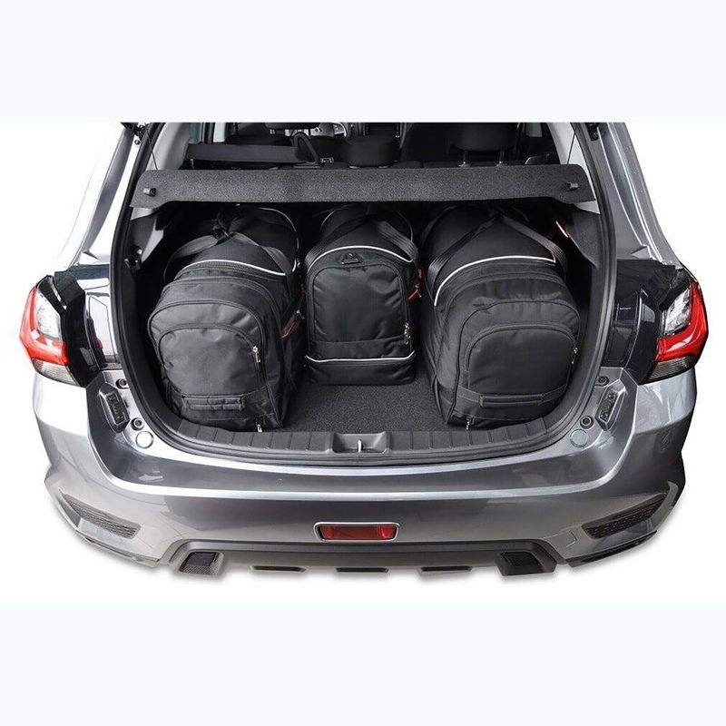 KJUST Mitsubishi Asx csomagtartó táska szett 2010-2021 4 db fekete 6