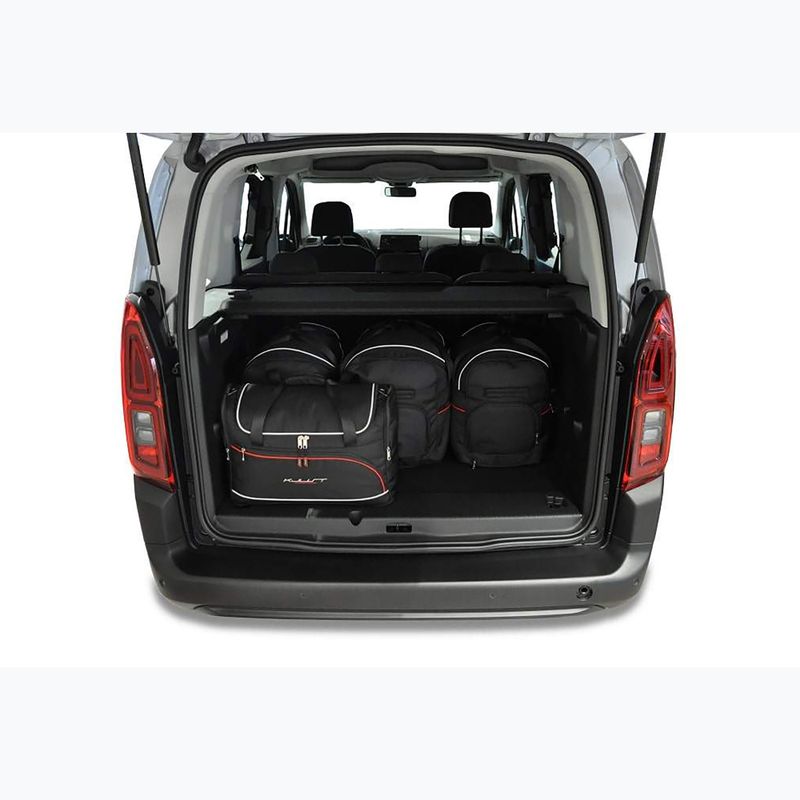 KJUST csomagtartó táska szett Citroen Berlingo M 2018+ 5 db fekete 13