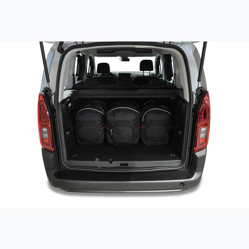 KJUST csomagtartó táska szett Citroen Berlingo M 2018+ 5 db fekete 14