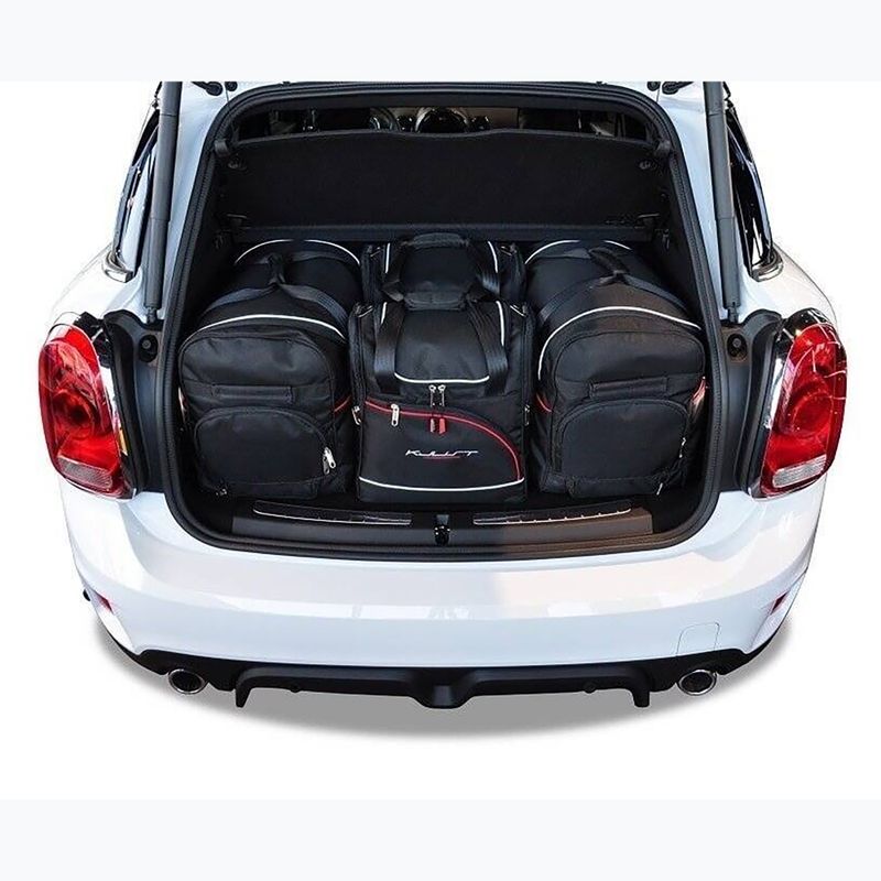 KJUST Mini Countryman Plug-In Hybrid 2017-2023 csomagtartó táska szett 4 db fekete. 12
