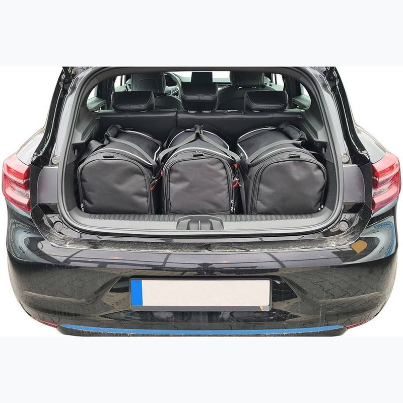 KJUST Renault Clio Hybrid 2020+ Renault Clio Hybrid 2020+ csomagtartó táska szett 3 db fekete. 8