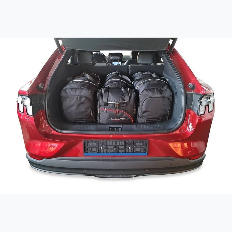 KJUST Ford Mustang Mach-E 2021+ 4 db fekete csomagtartó táska készlet 12