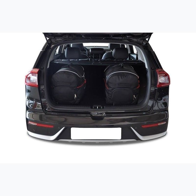KJUST Kia E-Niro 2020+ csomagtartó táska szett 3 db fekete 11