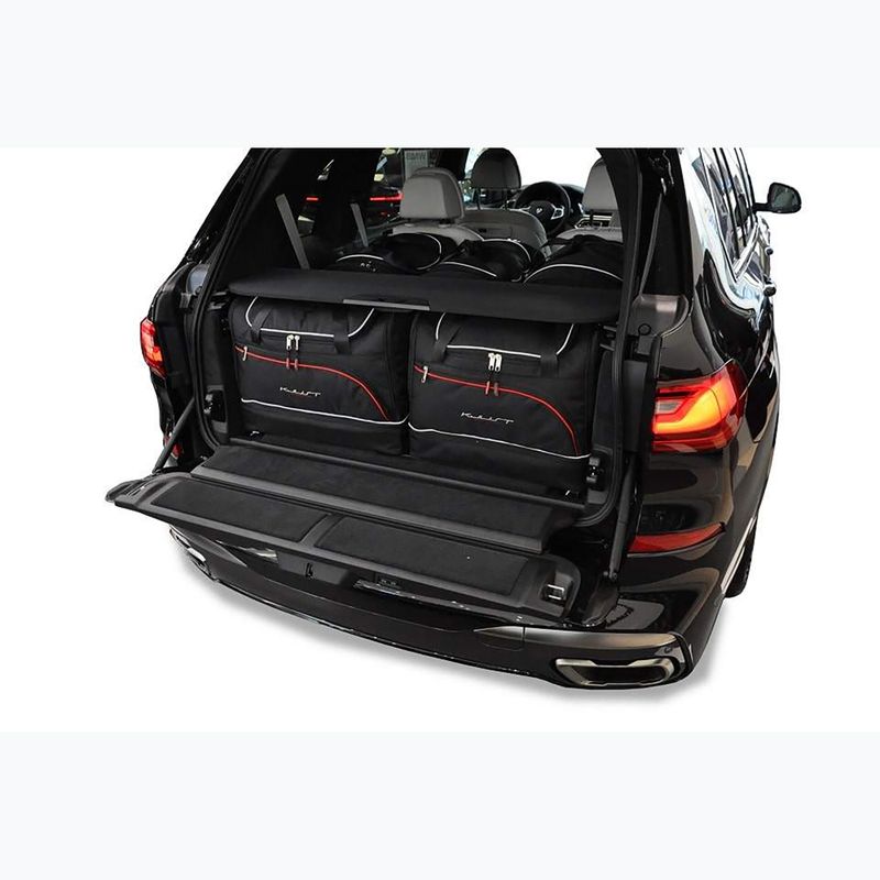 KJUST BMW X7 2018+ 5 csomagtartó táska készlet fekete 12