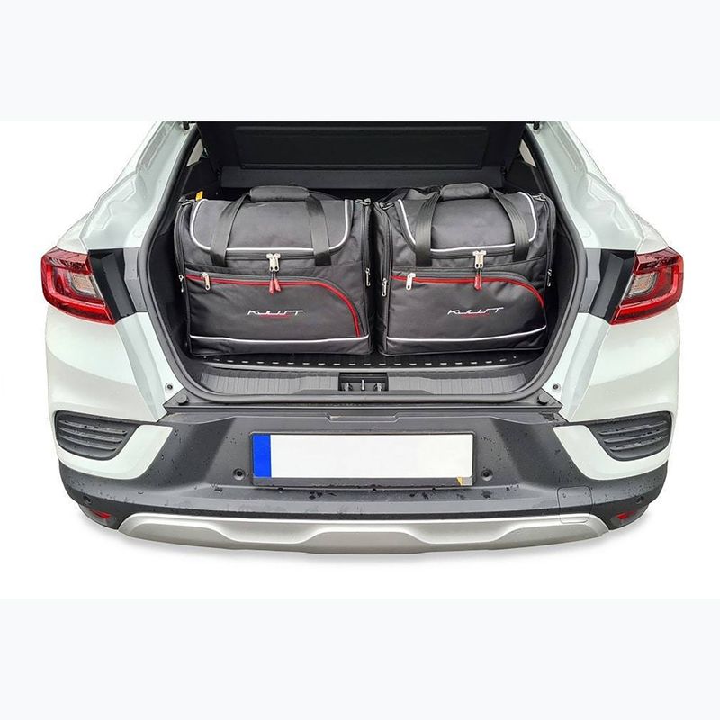 KJUST Renault Arkana Hybrid 2021+ csomagtartó táska szett 4 db fekete. 11