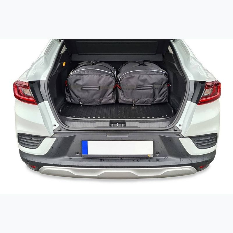 KJUST Renault Arkana Hybrid 2021+ csomagtartó táska szett 4 db fekete. 13