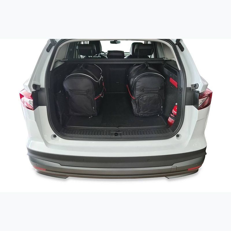 KJUST Skoda Enyaq Iv 2020+ csomagtérzsák szett 5 db fekete. 17