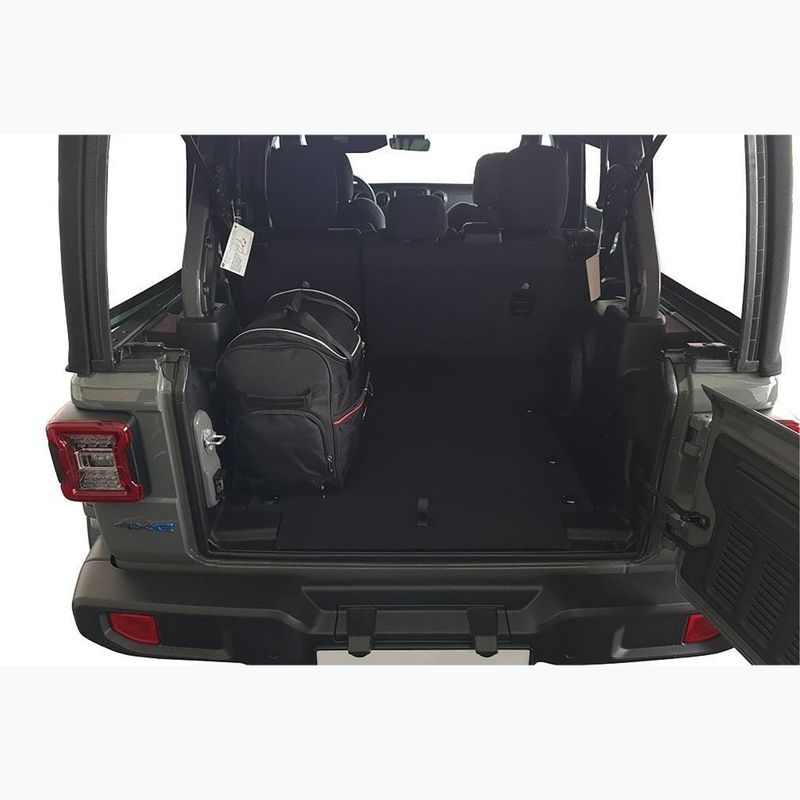 KJUST Jeep Wrangler Phev 2021+ csomagtartó táska készlet 4 db fekete 19