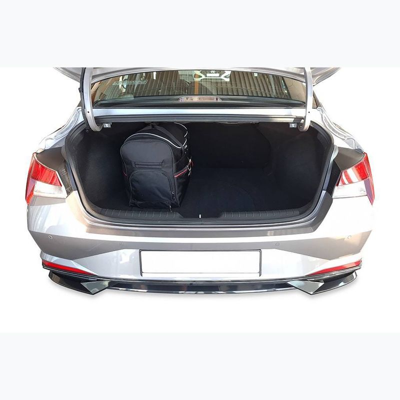 KJUST Hyundai Elantra 2021+ csomagtartó táska készlet 5 db fekete 18