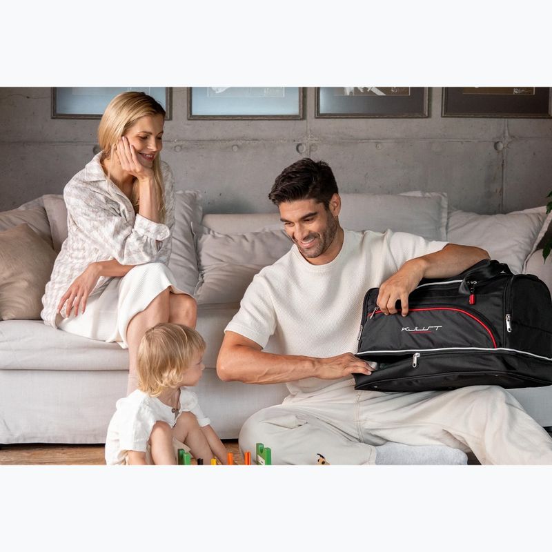 KJUST Toyota Yaris Hev 2020+ csomagtér táska szett 3 db fekete. 21