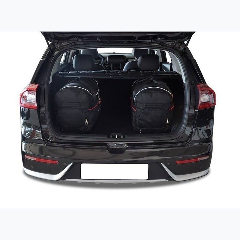 KJUST Kia Niro Phev csomagtartó táska szett 2017-2022 3 db fekete 11