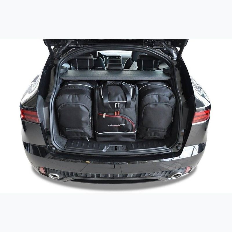 KJUST Jaguar E-Pace Phev 2020+ csomagtartó táska szett 4 db fekete 13