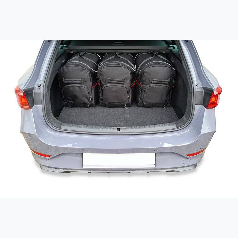 KJUST Cupra Leon Leon St Phev 2020+ 5 csomagtáska készlet, fekete színű 15