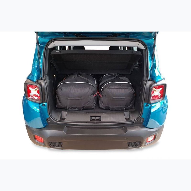 KJUST Jeep Renegade Phev 2020+ csomagtartó táska szett 2 db fekete 8