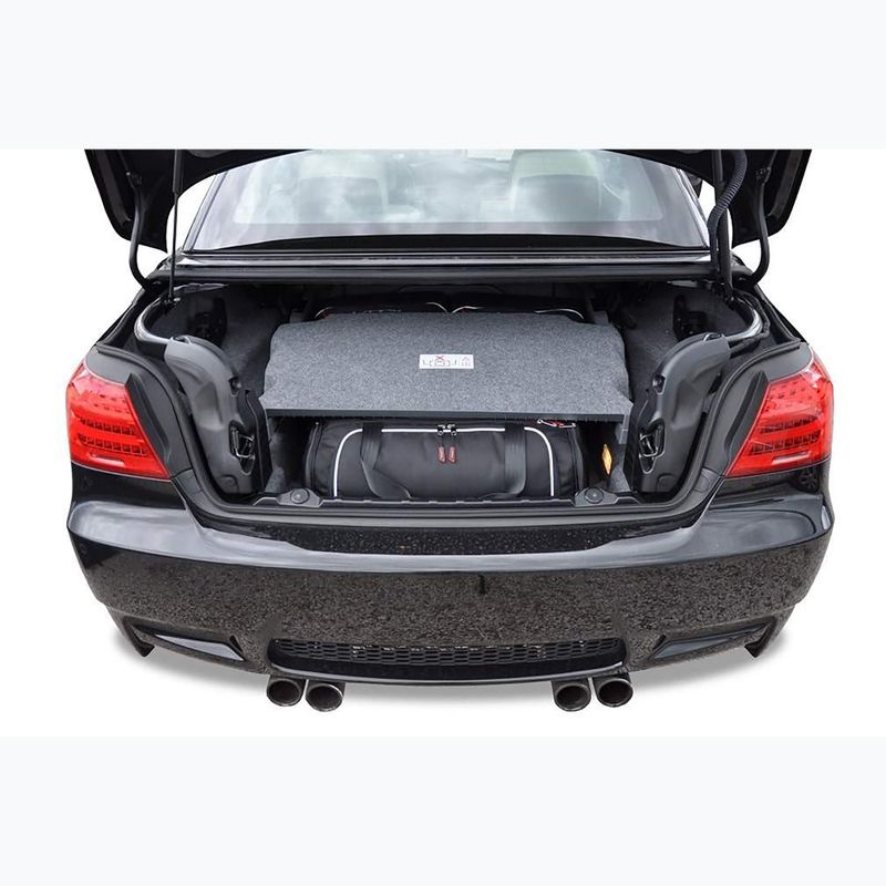KJUST BMW 3-as BMW Cabrio csomagtartó táska szett 2006-2013 3 db fekete 13