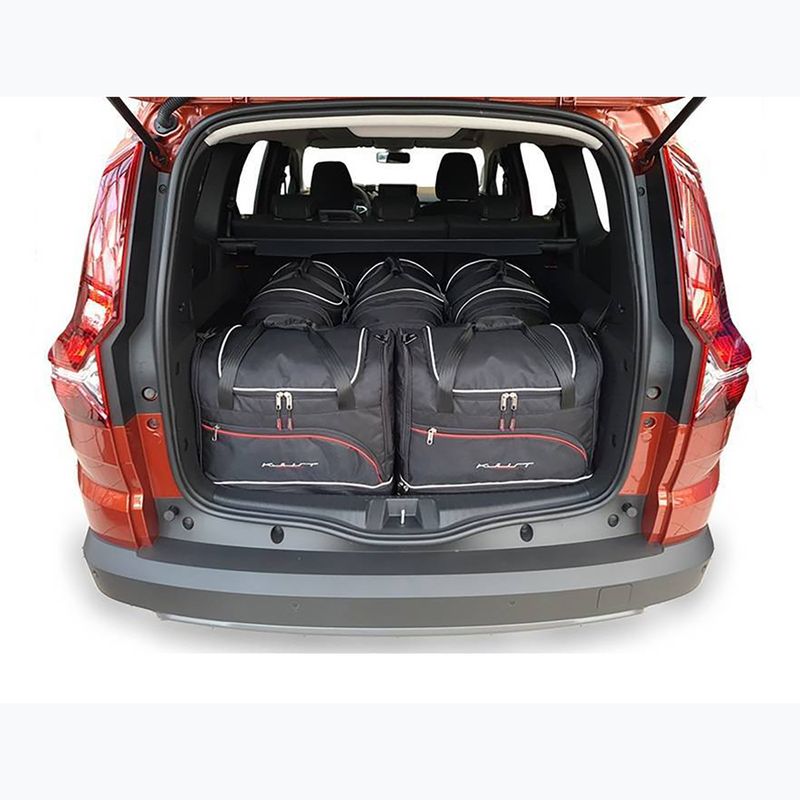 KJUST Dacia Dacia Jogger csomagtartó táska szett 2022+ 5 db fekete 13