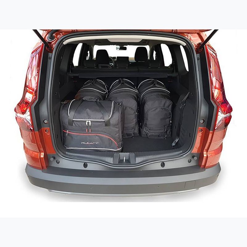 KJUST Dacia Dacia Jogger csomagtartó táska szett 2022+ 5 db fekete 14