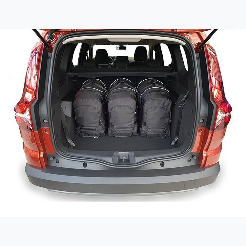 KJUST Dacia Dacia Jogger csomagtartó táska szett 2022+ 5 db fekete 15