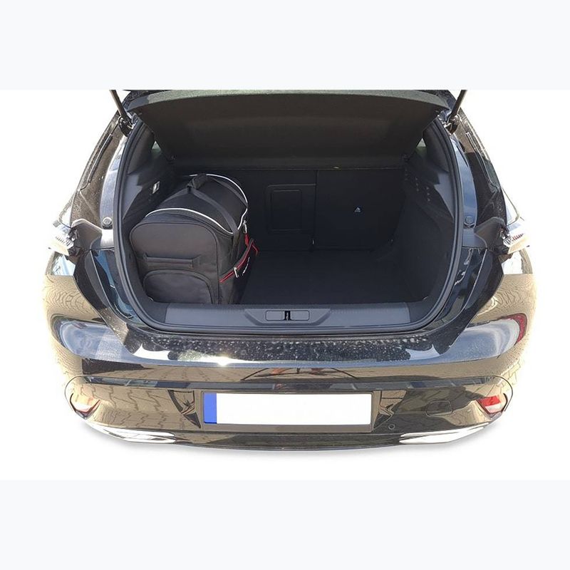 KJUST csomagtartó táska szett Peugeot 308 Hatchback 2021+ 4 db fekete. 17