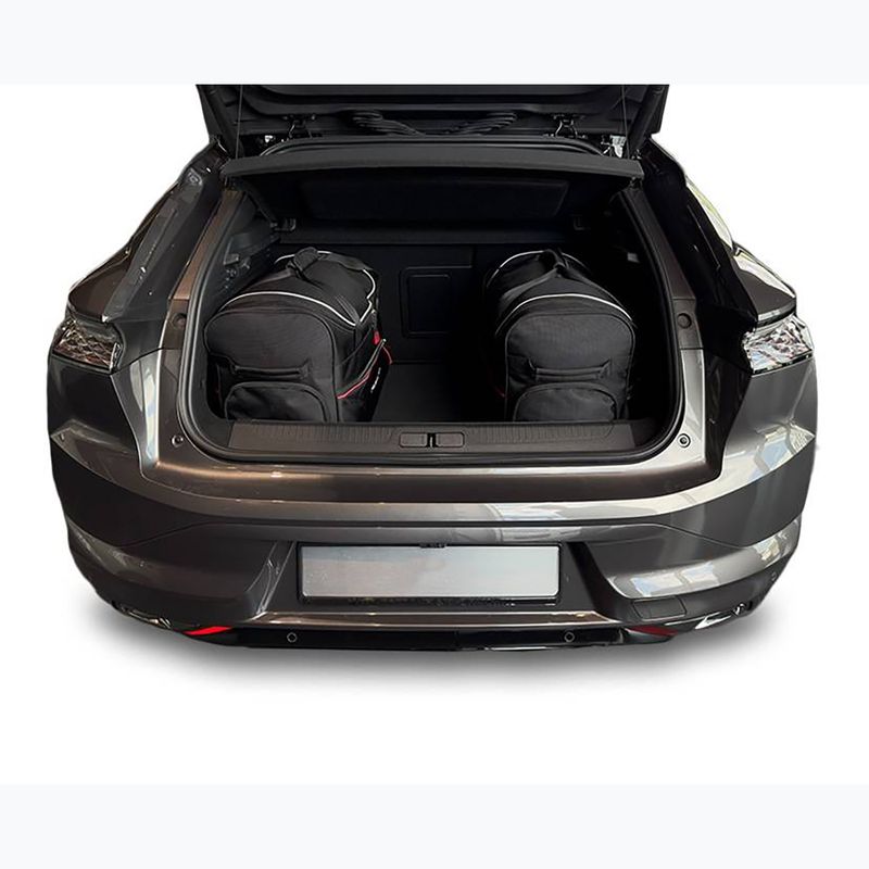 KJUST DS 4 2021+ 3 csomagtáska készlet, fekete színű 14