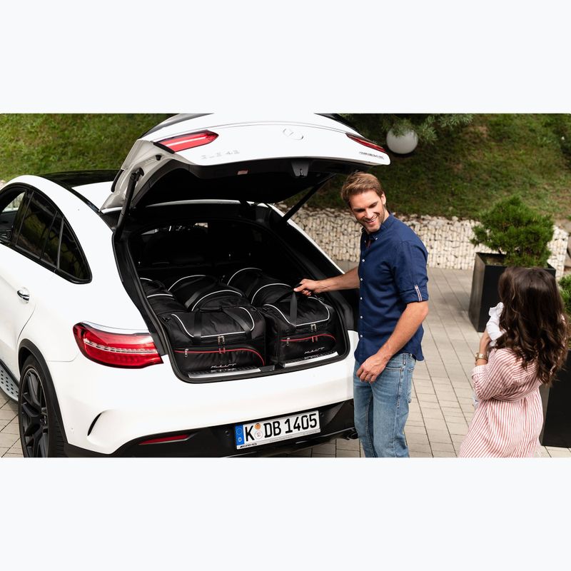 KJUST DS 7 PHEV 2020+ csomagtartó táskakészlet 4 db fekete 19