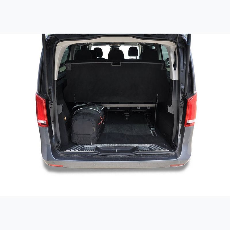 KJUST Mercedes-Benz EQV Extra hosszú csomagtér táska szett 2020+ 7 db fekete 13