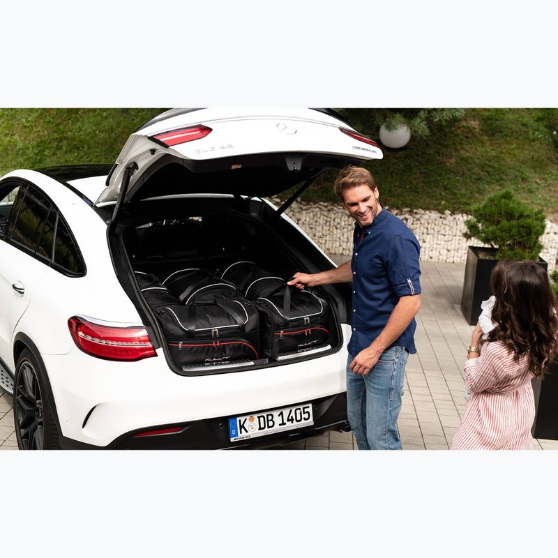 KJUST Mercedes-Benz S Long 2020+ csomagtartó táskakészlet 4 db fekete 16