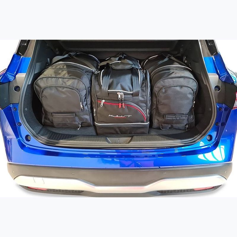 KJUST Nissan Qashqai HEV csomagtérzsák szett 2022+ 4 db fekete. 14
