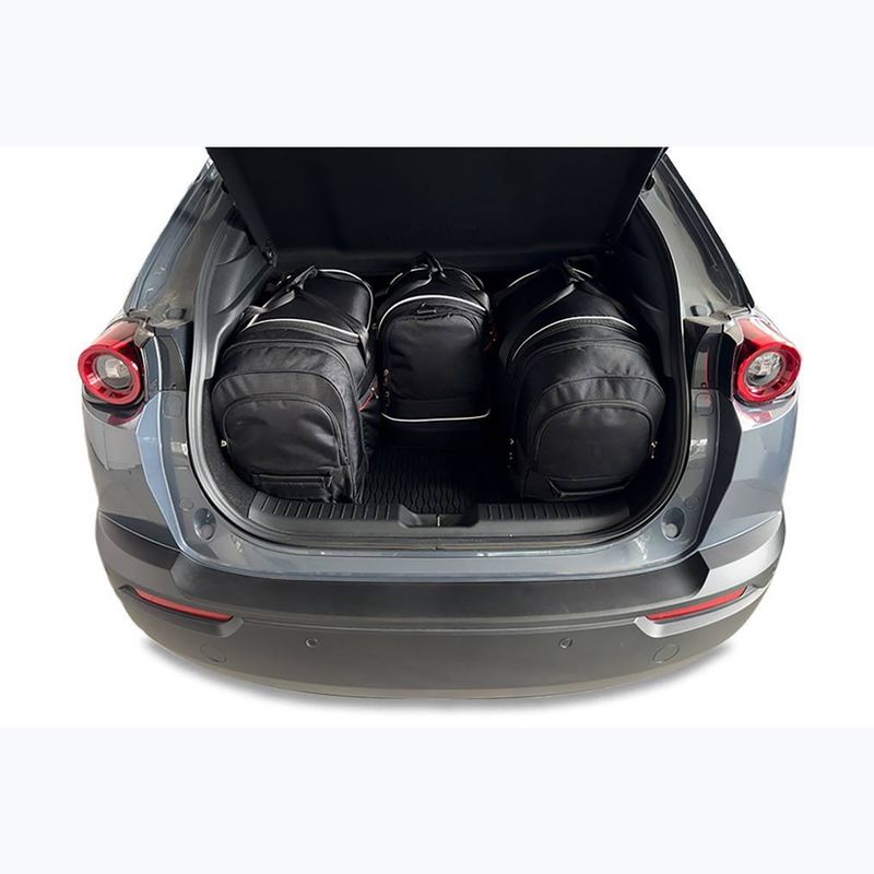 KJUST Mazda MX-30 2020+ 4 csomagtartó táska szett fekete. 15