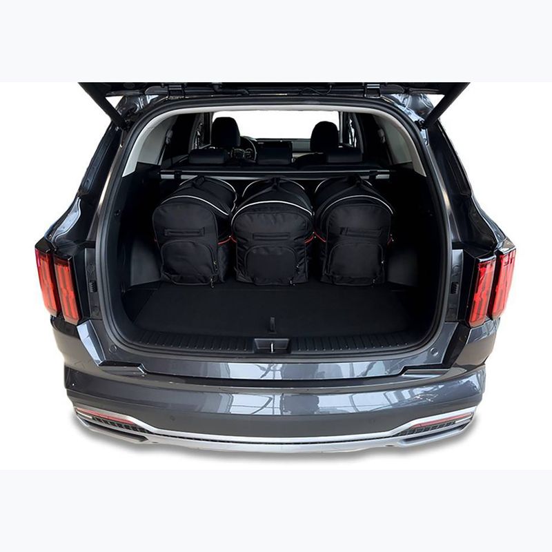 KJUST Kia Sorento 2020+ csomagtérzsák szett 5 db fekete 15